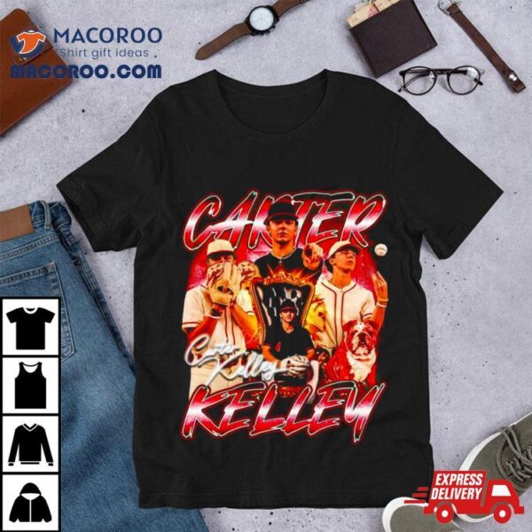 Carter Kelley Georgia Bulldogs Baseball Graphic Poster Shirt