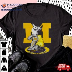 Cat I Love Michigan Wolverines 2024 Shirt