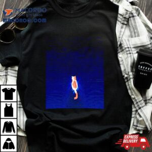 Cat Swimming Cartoon Tshirt