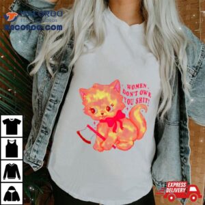 Cat Women Don T Owe You Shi Tshirt