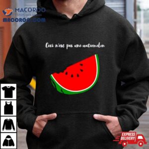 Ceci N Est Pas Une Watermelon Tshirt