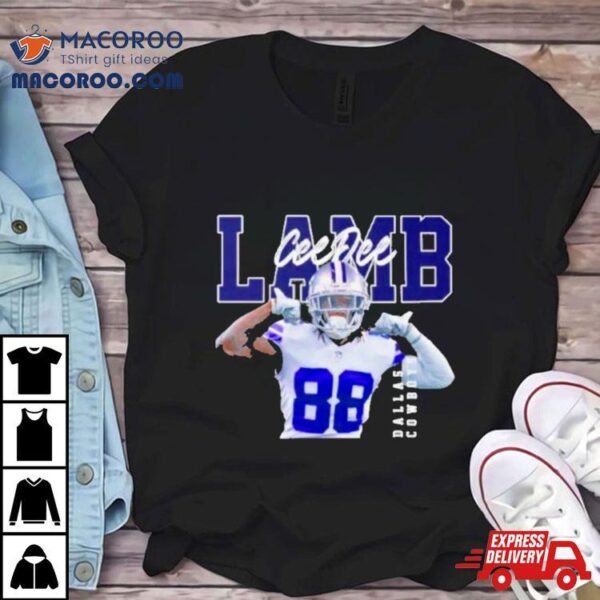 Ceedee Lamb Shirt Ceedee Lamb Dallas Cowboys Football Players T Shirt