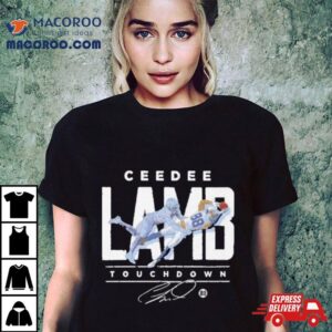 Ceedee Lamb Ceedee Lamb Landing Catch Tshirt