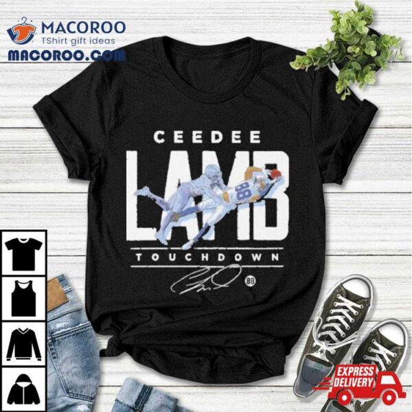 Ceedee Lamb Shirt Ceedee Lamb Landing Catch Shirt