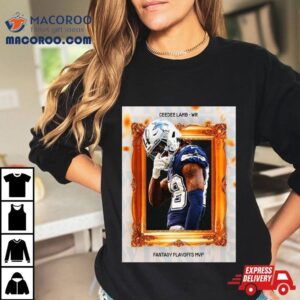 Ceedee Lamb Dallas Cowboys Nfl Fantasy Playoff Mvp Tshirt