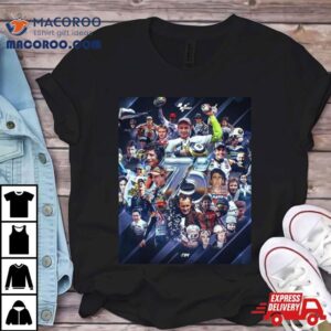 Celebrates 75 Years Of Racing Motogp 2024 T Shirt