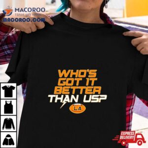 Chargers Who’s Got It Better Than Us Shirt