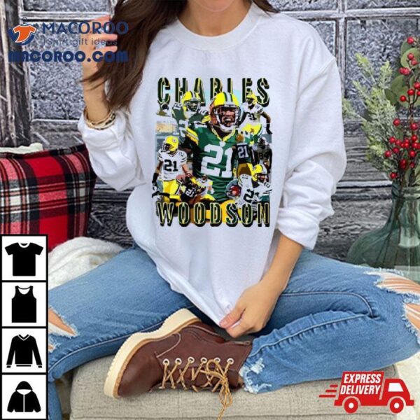 Charles Woodson Green Bay Packers Graphic Poster Shirt