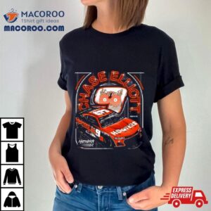 Chase Elliott Hendrick Motorsports Team Collection Black Hooters Car Tshirt