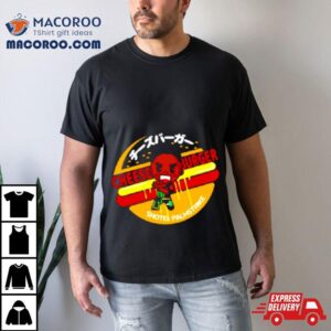 Cheeseburger Japanese Shotei Palmstrike Tshirt