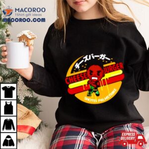 Cheeseburger Japanese Shotei Palmstrike Tshirt