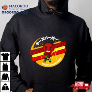 Cheeseburger Japanese Shotei Palmstrike Tshirt