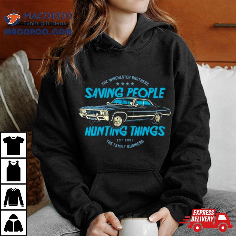 Chevrolet Impala Saving People Hunting Things Shirt Chevrolet Impala Saving People Hunting Things Shirt