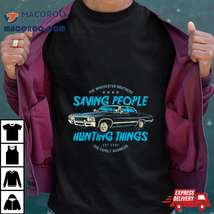 Chevrolet Impala Saving People Hunting Things Shirt Chevrolet Impala Saving People Hunting Things Shirt