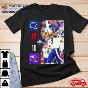 Chicago Bears Wins Minnesota Vikings Nfl Game Final Score Tshirt