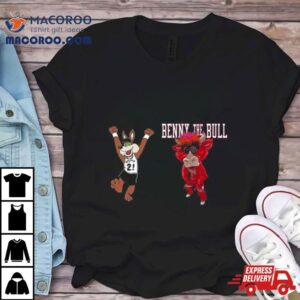 Chicago Bulls Vs San Antonio Spurs Nba Mascot Cartoon Basketball Tshirt