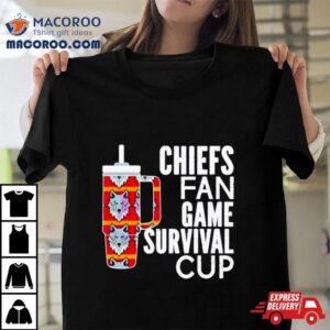 Chiefs Fan Game Survival Cup Tshirt