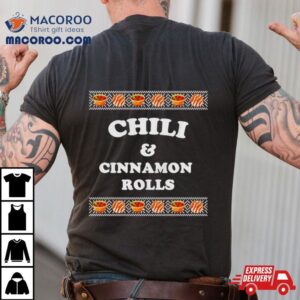 Chili And Cinnamon Rolls Ugly Christmas Tshirt