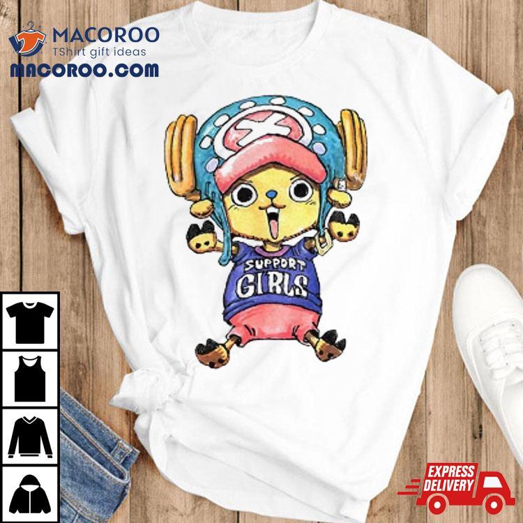 Chopper Support Girls One Piece Shirt Chopper Support Girls One Piece Shirt