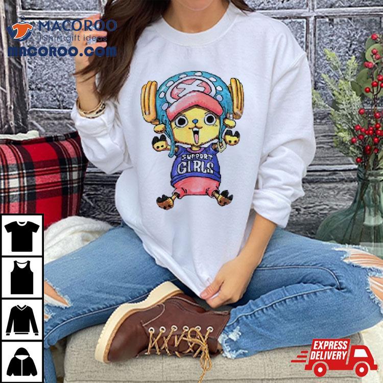 Chopper Support Girls One Piece Shirt Chopper Support Girls One Piece Shirt