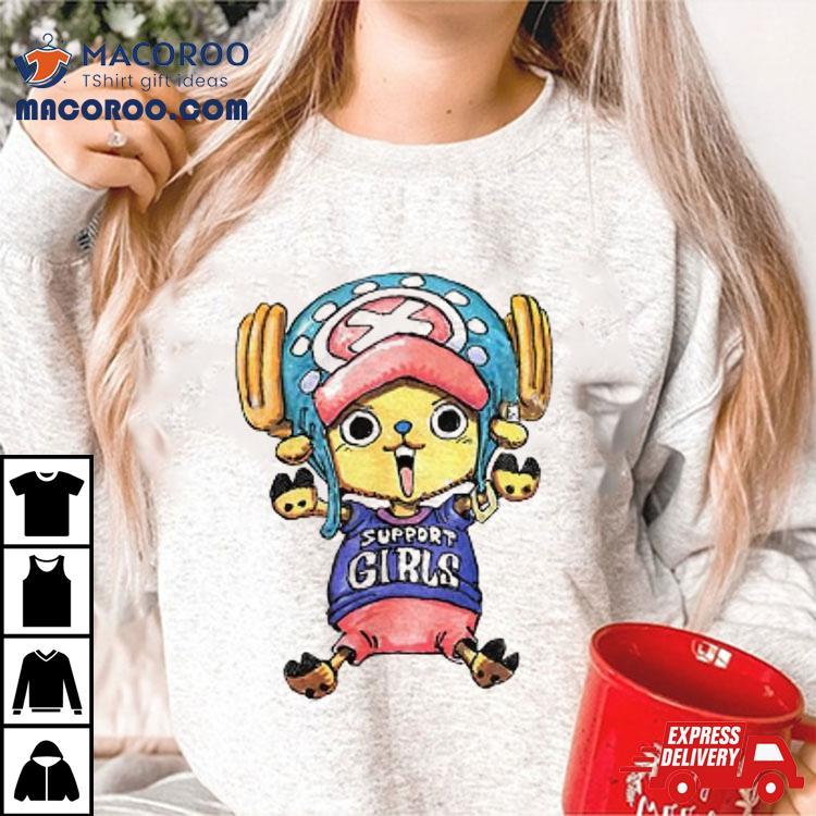 Chopper Support Girls One Piece Shirt Chopper Support Girls One Piece Shirt