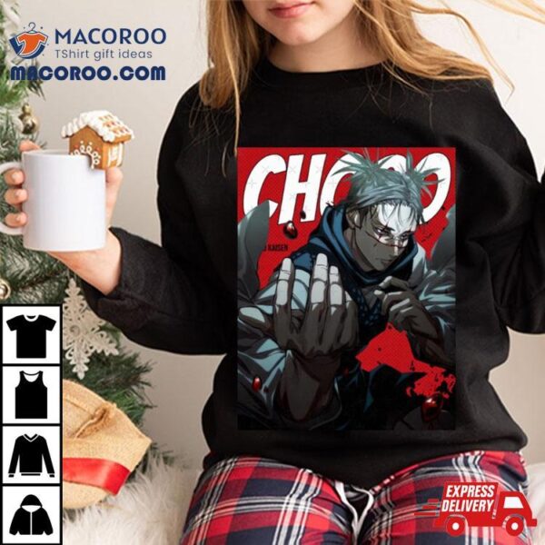 Choso Red Comic Design Jujutsu Kaisen Shirt