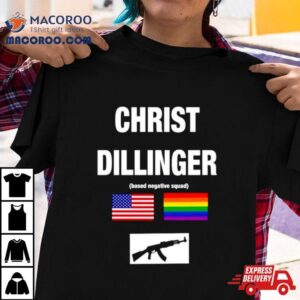 Christ Dillinger Based Negative Squad Tshirt