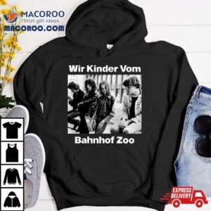 Christiane F Wir Kinder Vom Bahnhof Zoo Black And White Tshirt