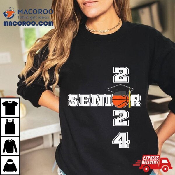 Class Of 2024 Basketball Senior Shirt