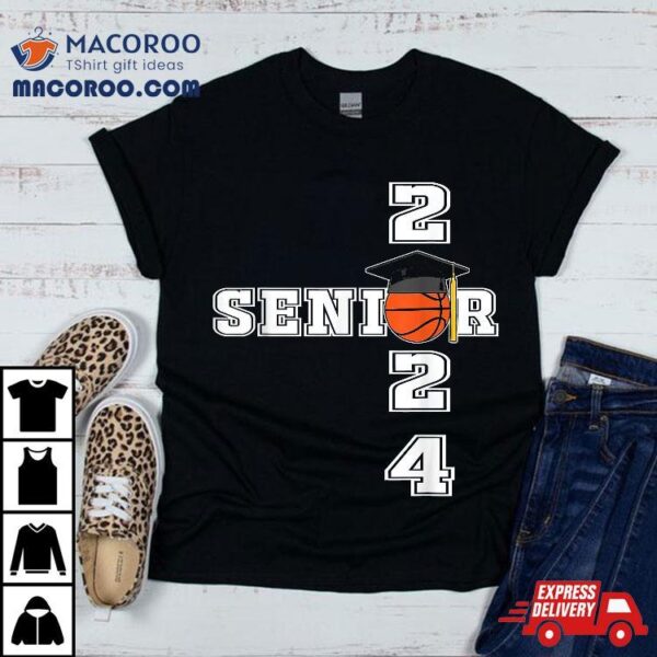 Class Of 2024 Basketball Senior Shirt