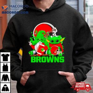 Cleveland Browns Baby Yoda Happy St Patrick Rsquo S Day Shamrock Tshirt