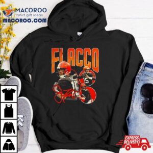 Cleveland Browns Joe Flacco Vintage Signature Tshirt