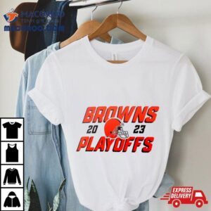 Cleveland Browns Nike 2023 Nfl Playoffs Iconic Shirt