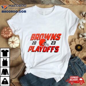 Cleveland Browns Nike Nfl Playoffs Iconic Tshirt