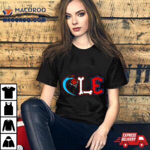 Cleveland Cavaliers Combination Sports Bone Tshirt