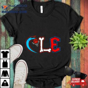 Cleveland Cavaliers Combination Sports Bone Tshirt