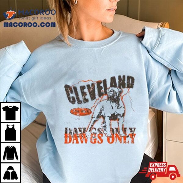 Cleveland Dawgs Only 1796 Tour T Shirt