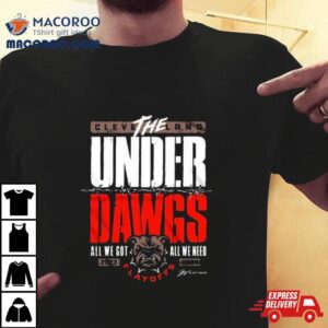 Cleveland Football The Underdawgs Playoffs 2023 2024 T Shirt