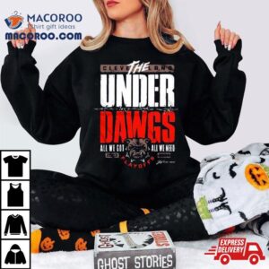 Cleveland Football The Underdawgs Playoffs Tshirt