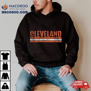 Cleveland Ohio Retro Vintage Weathered Throwback Tshirt