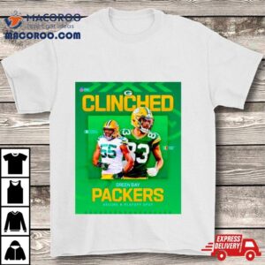 Cliched Green Bay Packer Secure A Playoff Spot Nfl 2024 Shirt