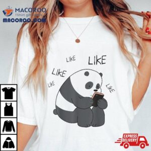 Cn We Bare Bears Panda Likes Shirt