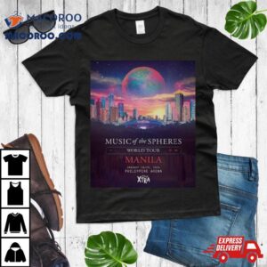 Coldplay Music Of The Spheres World Tour Manila January Philippine Arena Tshirt