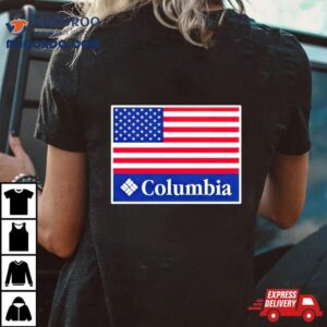 Columbia Flag Usa Tshirt