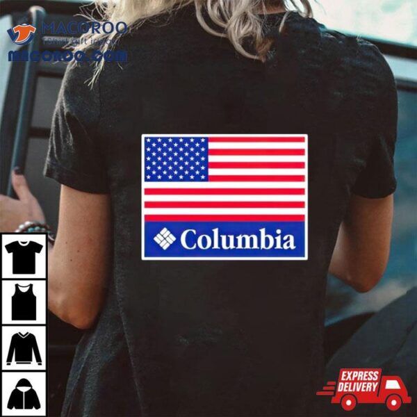 Columbia Flag Usa Shirt