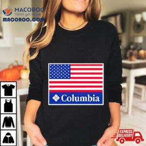 Columbia Flag Usa Tshirt