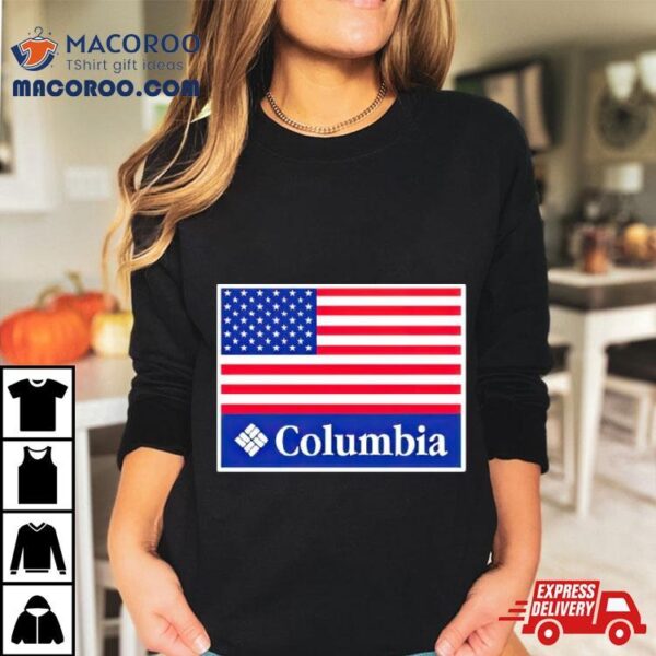 Columbia Flag Usa Shirt