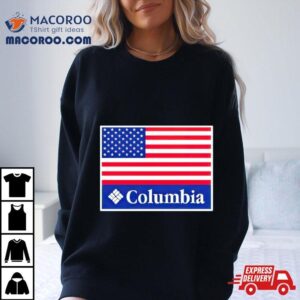 Columbia Flag Usa Tshirt