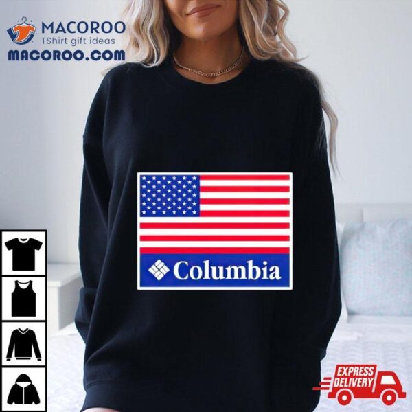 Columbia Flag Usa Shirt