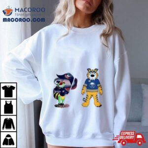 Columbus Blue Jackets Vs Buffalo Sabres Nhl Mascot T Shirt